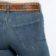 thumbnail image 2 of Wrangler Womens   Be Spoke Ada Medium Wash Jean 32x32 Denim, 2 of 2