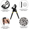 thumbnail image 2 of Presse Manuelle à Illets pour Usage Portatif Multi-Usage, Poignée Ergonomique avec Mécanisme à Double Levier pour Installation Rapide et Efficace des Illets Anti-Rouille (10mm Argent), 2 of 5