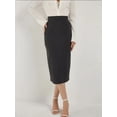 thumbnail image 3 of High Waist Midi Skirt, 3 of 5