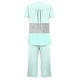 thumbnail image 4 of Sexy Pijama Conjunto para las Mujeres, Cuello Redondo Blusa de Manga Corta Y Pantalones, Traje de Moda Casual, 4 of 9