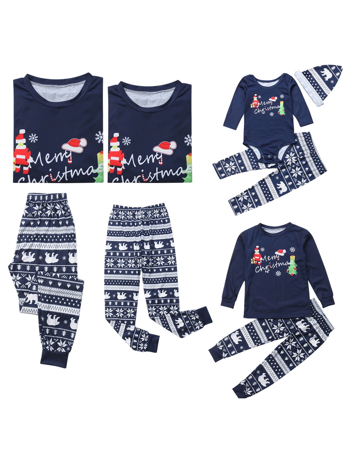mum and baby christmas pjs