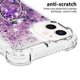 thumbnail image 3 of Funda para iPhone 12 Mini con Brillo Líquido Flotante, Purpurina, Parachoques y Anillo Giratorio Soporte, 3 of 5