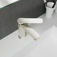 thumbnail image 3 of ANZZI Single Handle Single Hole Bathroom Faucet With Pop-up Drain in Brushed Nickel, 3 of 8