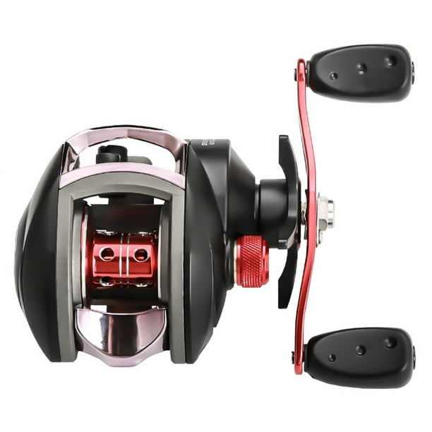 MIRACLE Water Drop Wheel Bait Reel Black Fishing Reel 8.1:1 Gear