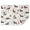 Dachshunds With Flowers, variant on Boston Terrier Dogs and Flowers Rectangle Tablecloth 60"x84",Waterproof Polyester Rectangle Table Cloth, Wipeable Spillproof Polyester Tablecloth for Dining, Camping, Indoor and Outdoor