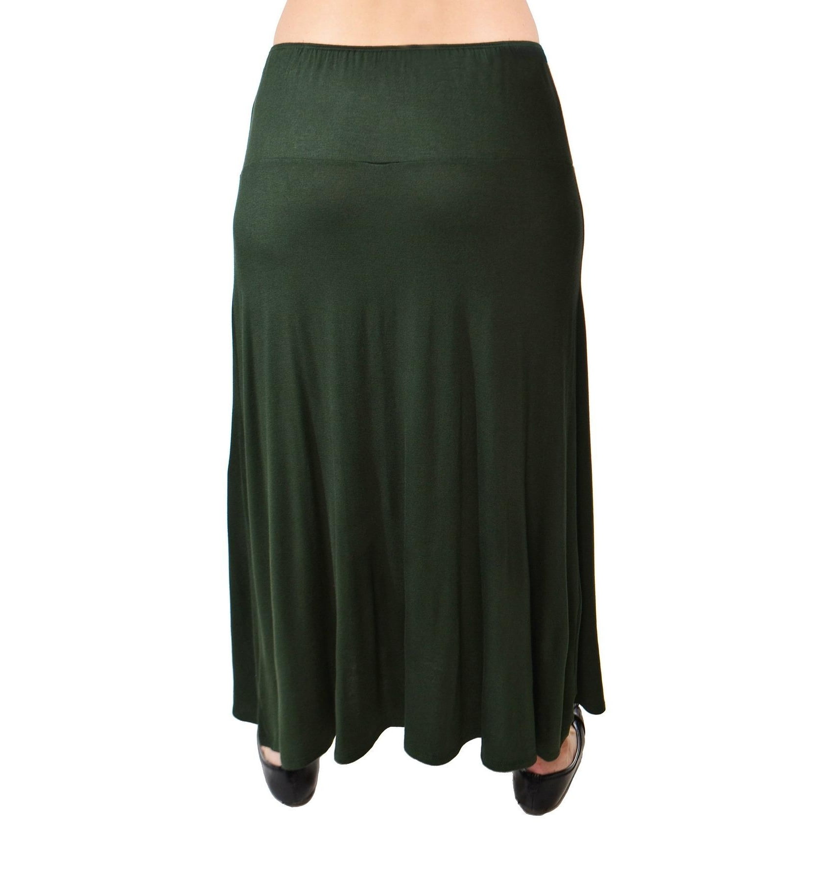 plus size skirts at walmart
