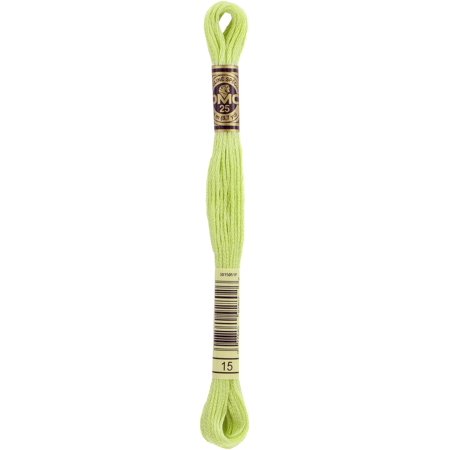 UPC: 0077540928026 | DMC 6-Strand Embroidery Cotton 8.7yd-Apple Green