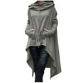 thumbnail image 2 of Puntoco Mujeres Casual Manga Larga Señoras Sudaderas con Capucha Tops Sólidos Puntoco Puntoco-6295, 2 of 8