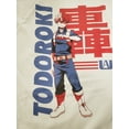 thumbnail image 2 of My Hero Academia Todoroki UA Student Men's White T-shirt-Medium, 2 of 3