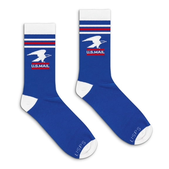 Tee Luv USPS U.S. Mail Standing Eagle Crew Socks (Men's)