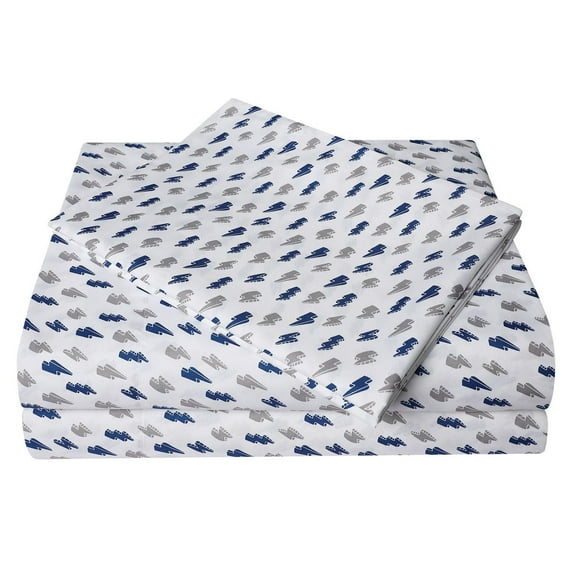 Ensemble de draps à imprimé en microfibre douce facile à nettoyer pour enfants Mainstays