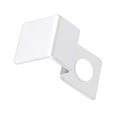 thumbnail image 3 of 4 Pcs Fish Tank Lid Holder, Stainless Steel Aquarium Cover Glass Clip Fish Tank Top Cover Support Bracket with Fixing Plug Easy Installation Aquarium Lid Clip for Fish Tank, 3 of 7