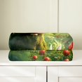 thumbnail image 3 of Erosebridal Bunnies Print Flannel Blanket, Rustic Butterfly Sherpa Throw, Botanical Decor, 3 of 7