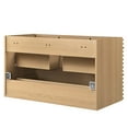 thumbnail image 6 of Modway Render Durable Bathroom Vanity, MDF Wood Oak, 36" W, 57 lb, 6 of 9