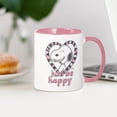 thumbnail image 3 of CafePress - Snoopy Just Be Happy Mugs - 11 oz Ceramic Mug - Novelty Coffee Tea Cup, 3 of 4