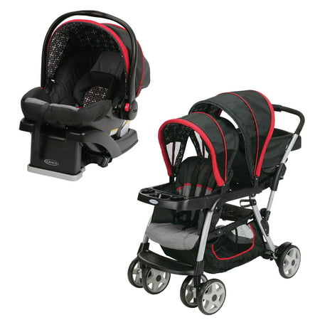 Graco Click Connect Double Seated Stroller and Car Seat Travel System, Marco  Walmart.com