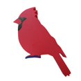 thumbnail image 1 of AMERTEER Colorful Bird Red Bird Home Decor Door Frame Window Sill Home Decor Gift on Clearance, 1 of 4