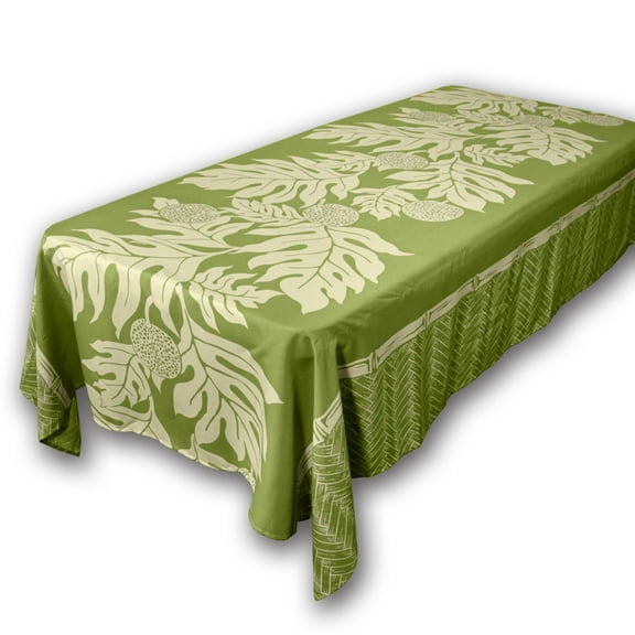 Hi Kalama Collection Hi Tablecloth 84" Ulu Sage