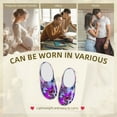 thumbnail image 7 of Lsque Flying Butterflies Pattern Womens Comfort Cotton on Scuff With Memory Foam and Anti-skid Sole Slipper-46/47, 7 of 7
