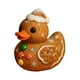 thumbnail image 3 of Estatua de pato navideño de 8 cm, escultura creativa de animal, adorno de resina, decoración para pan de jengibre, 3 of 9