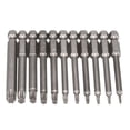 thumbnail image 6 of 5pcs T20 Magnetic Head Torx Screwdriver Bit 75mm Security Tamper Proof Star, 6 of 9