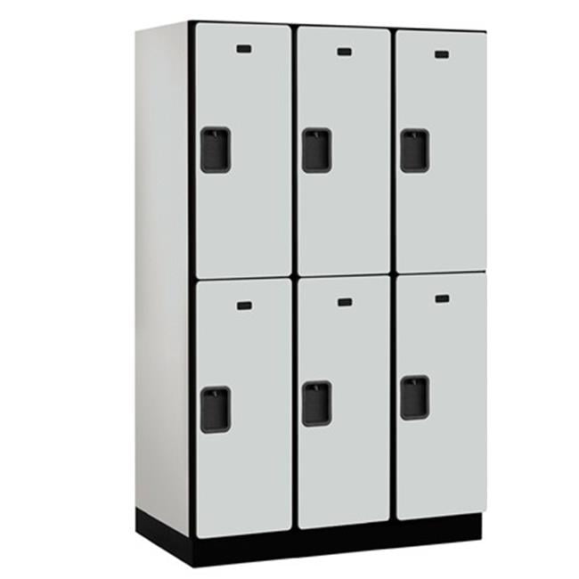 Salsbury Industries Compartment Shelf for 12 by 21-Inch Designer Wood Locker Black