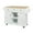 White, variant on Glavbiku Rolling Kitchen Cart with Drop-Leaf Countertop,Island Cart with 3 Drawer for Kitchen,White