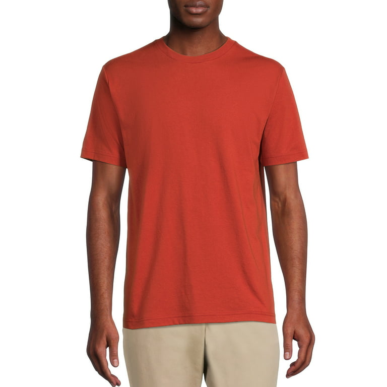 George Men's and Big Men's Crewneck T-Shirt with Short Sleeves, 3