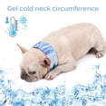 thumbnail image 3 of Summer Dog Cool Neck Head Band Bandana Style Pet Cooling Bandana Soft Pet Cooling Bandanas Con Cristales Cooling Pattern Absorción De Calor Para Dog Pet seitruly PT001535-03, 3 of 7
