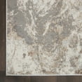 thumbnail image 5 of Nourison Elation Contemporary Modern Ivory Grey Area Rug, 5 of 8