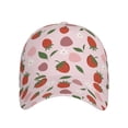 thumbnail image 2 of Balery Baseball Cap Adjustable Size for Running Workouts and Outdoor Activities All Seasons Dad Hat(Floral Strawberr), 2 of 9