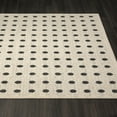 thumbnail image 5 of Luxe Weavers Modern Geometric Dots Cream 2x3 Area Rug, Non-Fade Carpet, 5 of 9