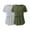 Gray, variant on Maternity Shirts for Women Breastfeeding Crew Neck Short Sleeve Top Pleated Casual Loose Tee Pregnancy Clothes