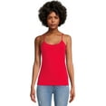 thumbnail image 2 of Time and Tru Women's Cami with Adjustable Straps, 5 Pack, Sizes XS-XXXL, 2 of 5