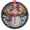 Snowman, variant on Snowman Ornament, Winter Holiday Decor, Christmas Tree Ornament, Festive Decoration, Snowman Art Ornament, Holiday Keepsake, Xmas Tree Hanging Decoration, Seasonal Gift Idea, Colle