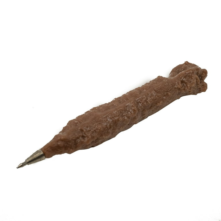 Novelty Fake Poop Dog Turd Pen Rubber Crap Practical Joke Funny Prank Gag Gift Novelty Fake Poop Dog Turd Pen Rubber Crap Practical Joke Funny Prank Gag Gift