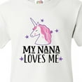 thumbnail image 4 of Inktastic My Nana Loves Me Unicorn Youth T-Shirt, 4 of 5