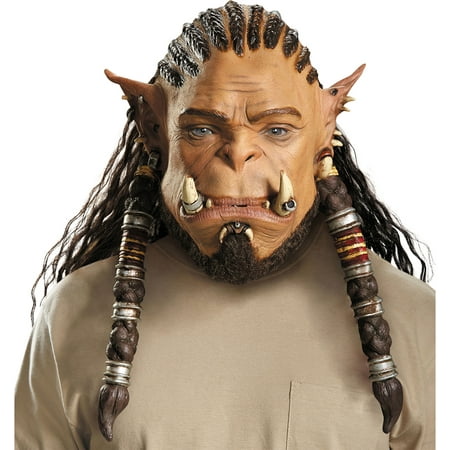 Morris Costumes Adult World Of Warcraft Durotan Deluxe Mask One Size, Style DG96551