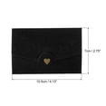 thumbnail image 2 of REGALWOVEN Mini Envelopes, Small Holders Retro Gold Heart Business Envelopes for Weddings Black, 2 of 6