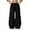 j76-Black, variant on Womens Casual Palazzo Pants Solid Color Drawstring Waist Baggy Wide Leg Pants With Pockets Ladies Autumn Winter Everyday Trousers,XXL