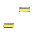 thumbnail image 2 of Redempat Car Drying Towel Water-Absorption Cleaning Cloth Stain Removal Auto Towels Gray Yellow 30*60cm 2Set, 2 of 6