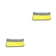 thumbnail image 4 of Speravity Toalla de secado de coche, paño de limpieza multiusos de absorción de agua de alto rendimiento, toallas para el hogar, tienda, gris, Gris Amarillo 30*30cm 2piezas, 4 of 6