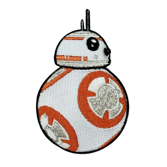 Disney Star Wars BB-8 Robot Droid Patch Officially Licensed Iron On Applique