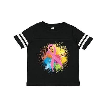 

Inktastic Breast Cancer Awareness Ribbon Art Gift Toddler Toddler Girl T-Shirt