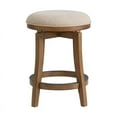 thumbnail image 5 of Alaterre Furniture Ellie Backless Counter Height Wood Stool - Brown - Set of 2, 5 of 9