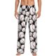 thumbnail image 1 of Fotbe Cute Baseball Pantalones de Pijama para Hombre, Pantalones de Dormir, Pantalones de Casa con Cintura Ajustable y Bolsillos-Large, 1 of 6