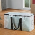 thumbnail image 7 of Heavy Duty Storage Bag | Moving Bag Clear | 20 Gallon Zippered Organizer for Clothes, Bedding & Household Items | 60 Pound Capacity with Reinforced Handles | Home, Office & Moving Storage Solution, 7 of 7