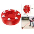 thumbnail image 2 of Durable Roller Hockey Puck Pucks Training High Performance Slider Hockey Training Gear Red, 2 of 8
