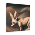 thumbnail image 5 of "Fennec Fox Sunrise Glow" - Canvas, 5 of 25