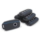 thumbnail image 2 of Para funda de silicona para llave de coche 3 botones mando a distancia de coche VW Sagitar Polo Bora Golf, 2 of 6